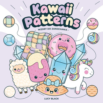 Kawaii Patterns. Kolorowanki do zakochania