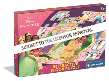 Puzzle Interaktywne na podłogę Księżniczki 16685