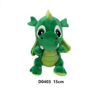 Smok ciemny zielony 15cm Sun-Day