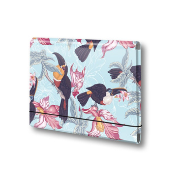 TECZKA ŁAMANA A5 NA GUMKĘ T 0123 TUKAN FOLIA MAT NIERYSUJĄCA