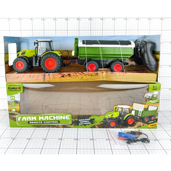 TRAKTOR Z PRZYCZEPĄ NA RADIO+PAKIET