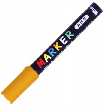 Marker akrylowy 1-2 mm jasnożółty MG