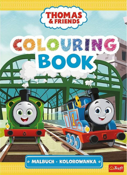 Tomek i Przyjaciele. Kolorowanka. Malbuch. Colouring book. Thomas&Friends
