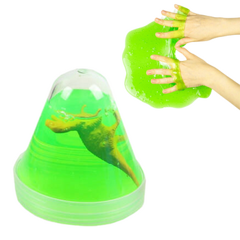 MASA MAGICZNA SLIME Z DINOZAUREM 150g 1szt