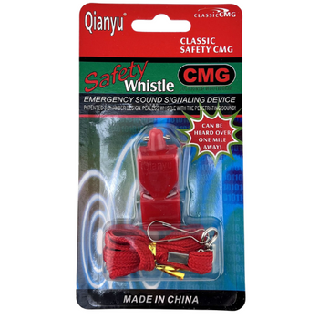 Gwizdek sędziowski na blistrze dla sportowców i trenerów dla dzieci