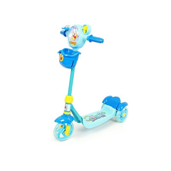 Hulajnoga trójkołowa dziecięca składana bezpieczna regulowana wysokość