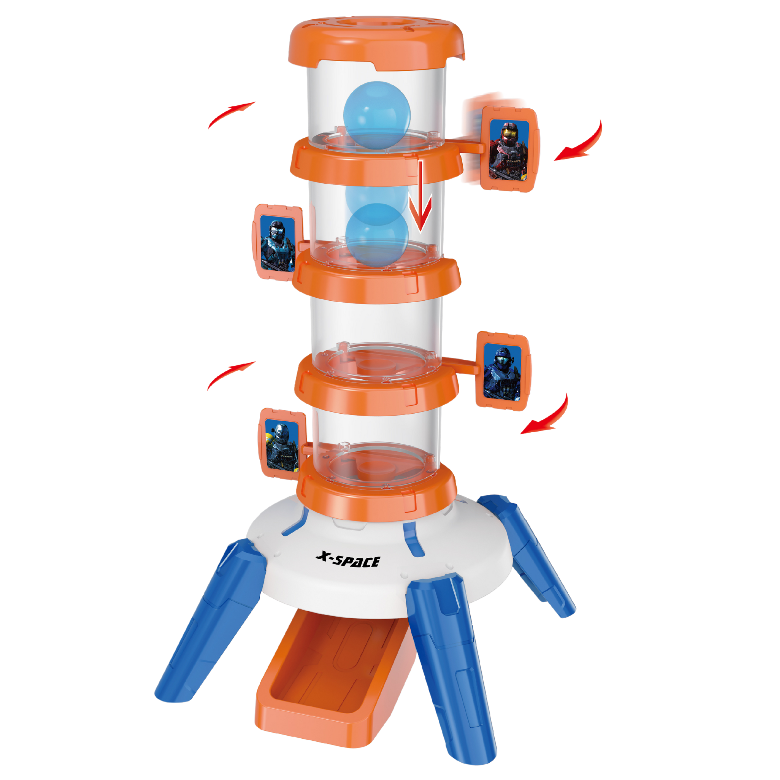 Zestaw Strzelniczy Wieża z Tarczami Pistolet Pociski Gra Strzelanie do Celu