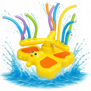 Fontanna Wodna Ogrodowa Do Ogrodu Zraszacz Wiatrak Sikawka Zabawka Motyl