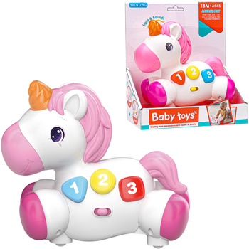 JEDNOROŻEC ZE ŚWIATŁEM I DŹWIĘKIEM