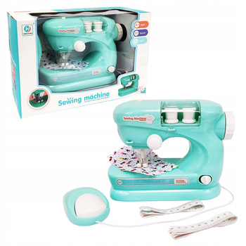 MASZYNA DO SZYCIA DLA DZIECI + AKCESORIA PREZENT DLA DZIECKA NA URODZINY