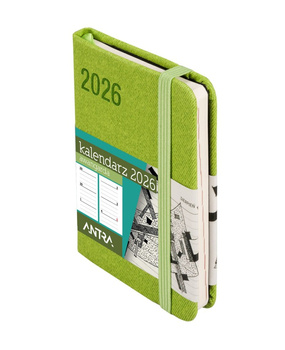 Kalendarz 2026 Awangarda A7 TDW zielony