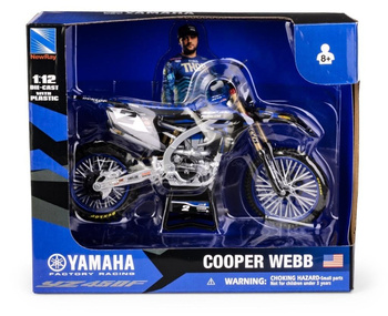 Yamaha YZ450F Star racing Cooper Webb 2022 1:12 Daffi