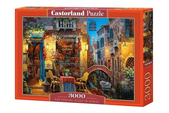 Puzzle 3000 Szczególne miejsce w Wenecji CASTOR Castorland