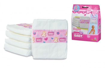 Pieluszki dla lalki 5szt Simba