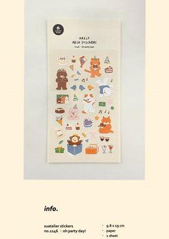 Naklejki ozdobne Przyjęcie