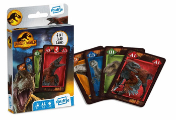 Gra Shuffle Jurassic World 4w1