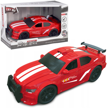 AUTO WYŚCIGOWE RACING DŹWIĘKI ŚWIATŁA MODEL SAMOCHODU 1:20 ZABAWKA PREZENT