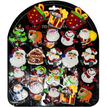 Magnes świąteczny gumowy dekoracyjny do lodówki na Boże Narodzenie