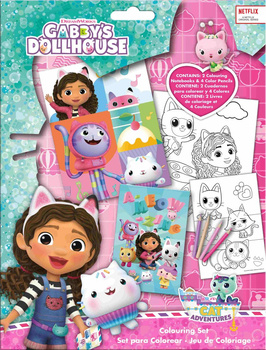 Zestaw do kolorowania z naklejkami Gabby's Dollhouse GD00083