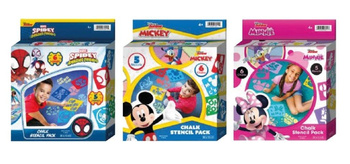 Kreda licencyjna z szablonami mix Simba