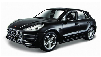 Porsche Macan Black 1:24 BBURAGO BBurago