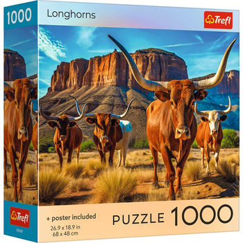Puzzle 1000 USA Collection Longhorns