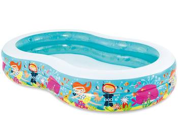 Basen Dla Dzieci Rodzinny Owalny Plaża Ogrodowy lato Do Zabawy Prezent