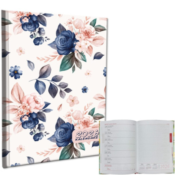 Kalendarz 2026 A5 tygodniowy notatka Róże