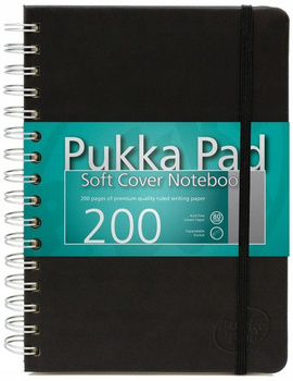 Kołonotatnik Pukka Pad A5 Soft Cover czarny