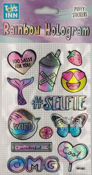 Naklejki Rainbow Hologram ToysInn Selfie