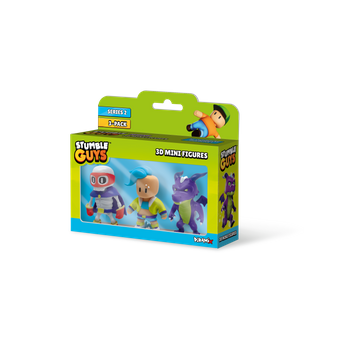 STUMBLE GUYS OPAKOWANIE WINDOWBOX Z 3 FIGURKAMI