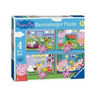 Puzzle 4w1 Świnka Peppa Ravensburger