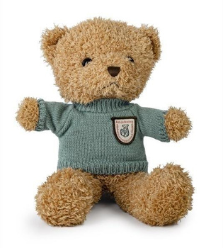 Miś brązowy 22cm w sweterku miętowy Daffi