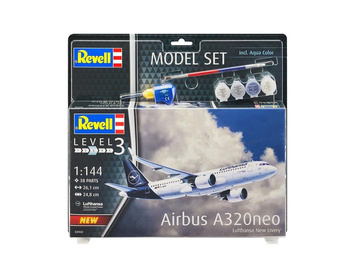 Model set 1:144 Airbus A320 Neo Lufthansa Revell
