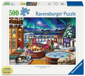 Puzzle 2D: Zorza polarna 500el Ravensburger