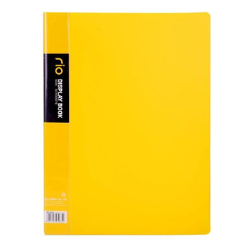 Album ofertowy A4 Rio PP 60 koszulek żółty