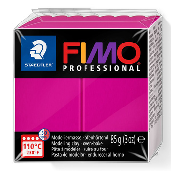 Kostka FIMO professional 85g magenta masa termoutwardzalna Staedtler