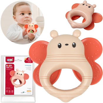 Grzechotka Dla Niemowląt Motyl Zabawka Dla Dzieci Prezent Na Chrzest