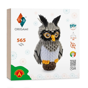 Origami 3D Sowa