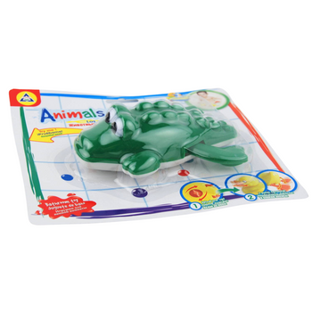 Zabawka krokodyl na blistrze dla dzieci realistyczny gadżet do zabawy