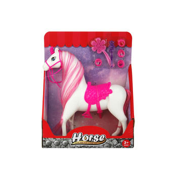 Koń figurka realistyczny model dla dzieci w otwartym pudełku edukacyjny