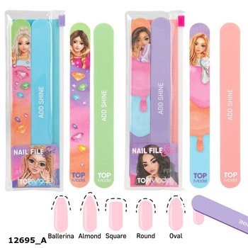 Pilniczek i polerka do paznokci Top Model BEAUTY&ME 12695A