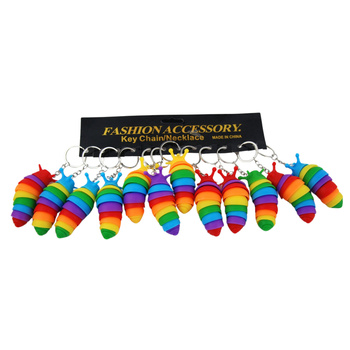 BRELOK ŚLIMAK BRELOCZKI ZAWIESZKI GADŻET DO KLUCZÓW DO TOREBKI 12 SZTUK