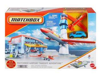 Matchbox Zestaw Lotnisko przygód Mattel