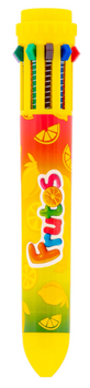 Długopis zapachowy wielokolorowy 10w1 ASTRA FRUTOS - 1 szt