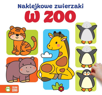 W zoo. Naklejkowe zwierzaki