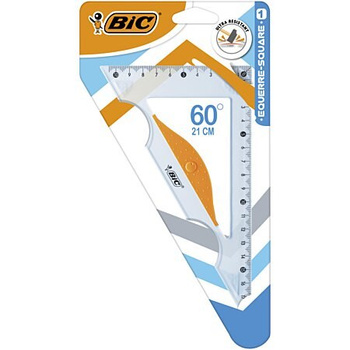 Ekierka blister BIC Square 60/21cm