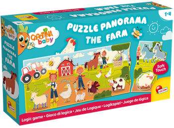 LISCIANI CAROTINA BABY PUZZLE PANORAMA FARMA