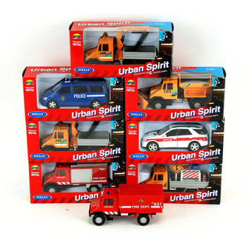 WELLY samochód ciężarowy model URBAN SPIRIT realistyczna zabawka