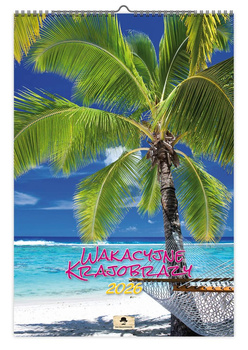 Kalendarz 2026 ścienny Wakacyjne krajobrazy A3 VD14